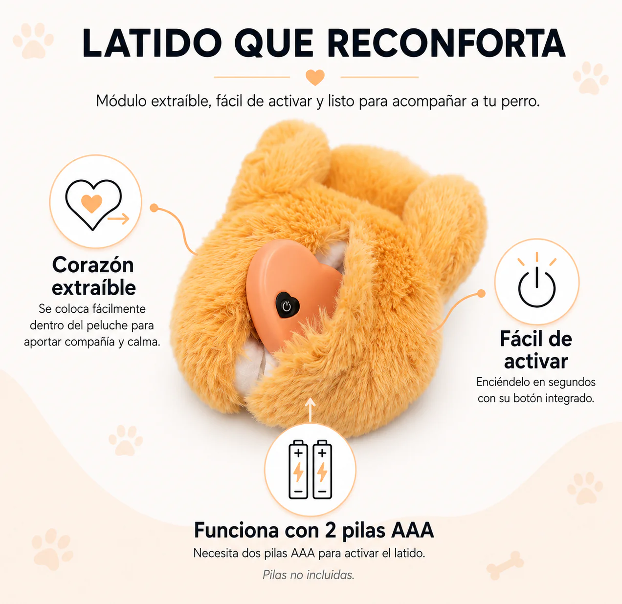 Peluche Antiestrés Para Mascotas